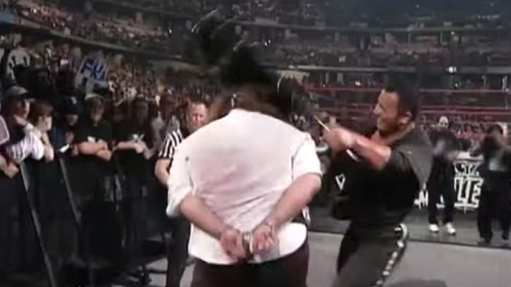 mick foley the rock wwe royal rumble 1999